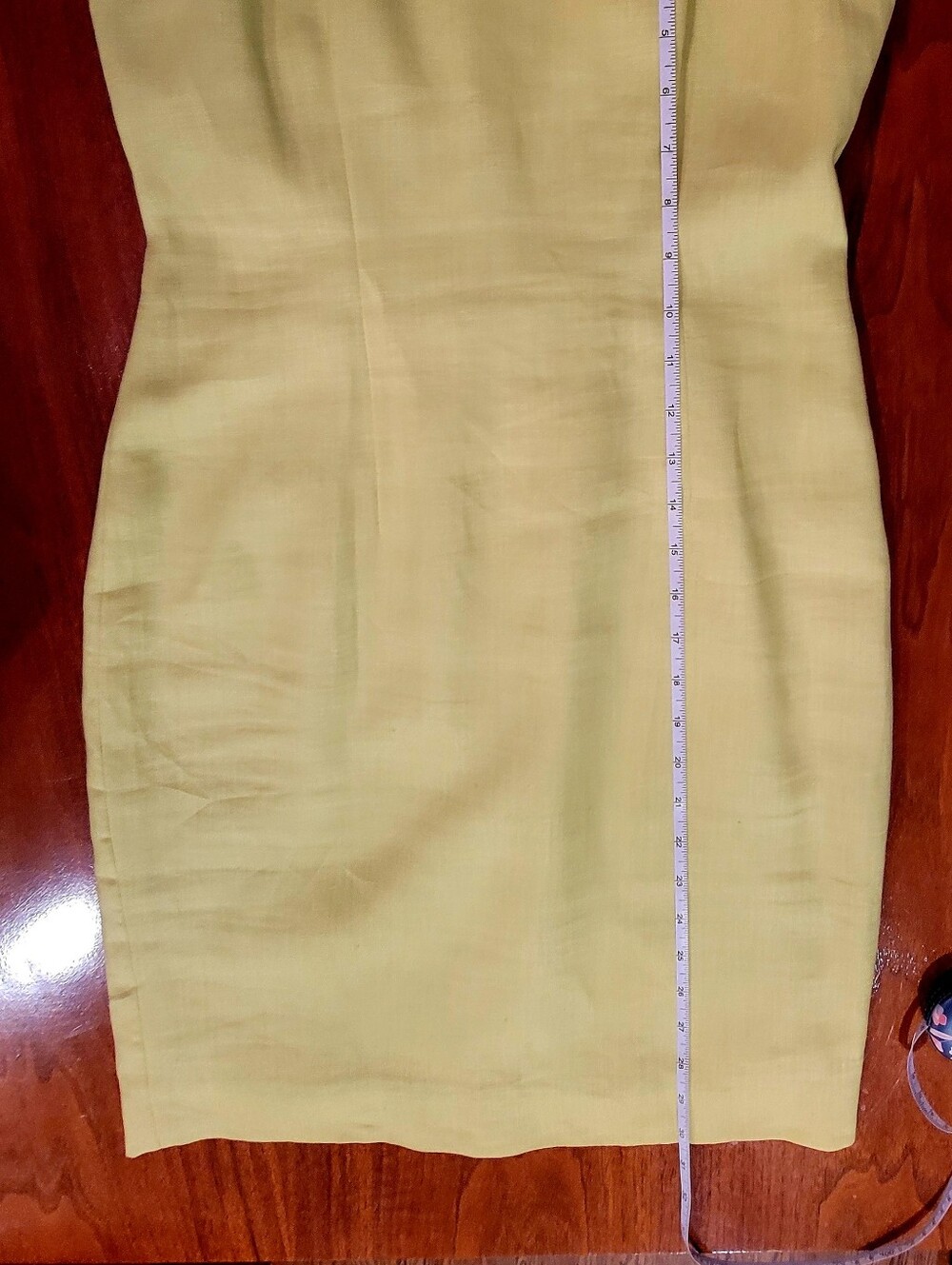 Vintage Althuser Linen-Blend Yellow Floral Strap Sundress 100% Linen Size 2 - Picture 16 of 16